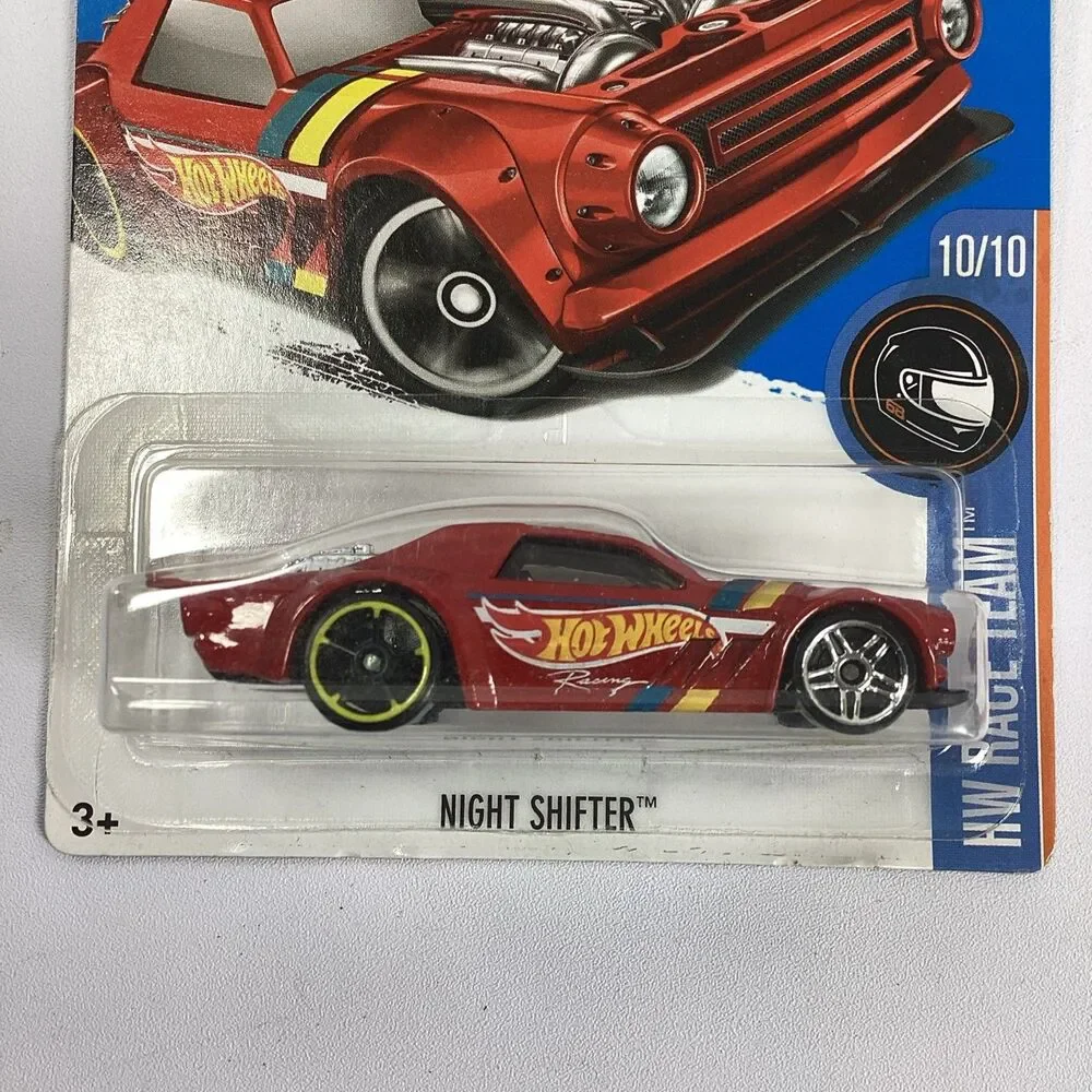 Hot Wheels Mattel Diecast Lot Of 6 Race Team Muscle Mania Race Day New Sealed